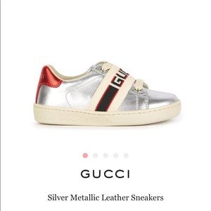 Kids Gucci sneakers… wore once for 2 hours